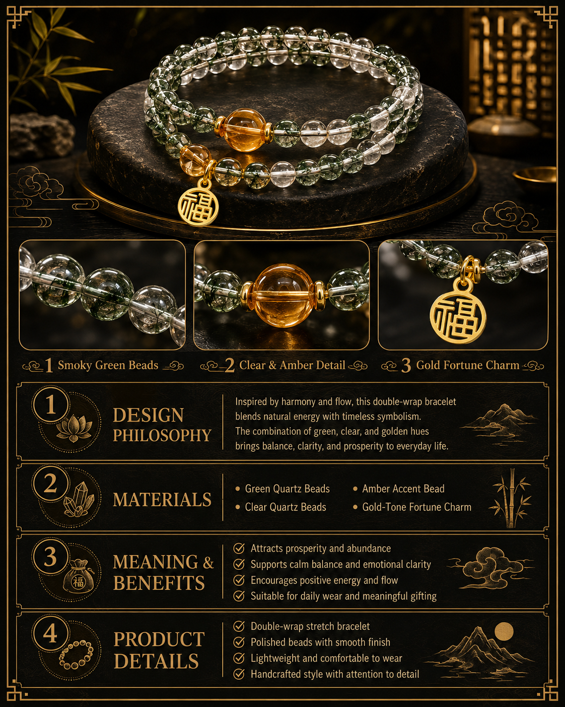 Fortune Harmony Double Bracelet