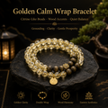 Golden Calm Wrap Bracelet