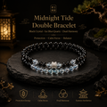 Midnight Tide Double Bracelet
