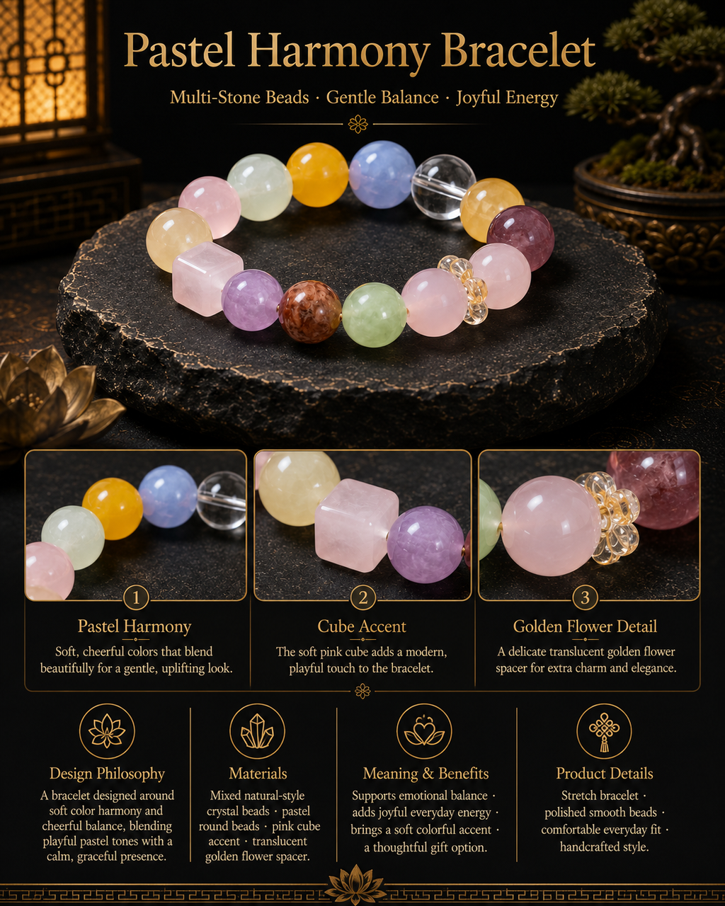 Pastel Harmony Bracelet