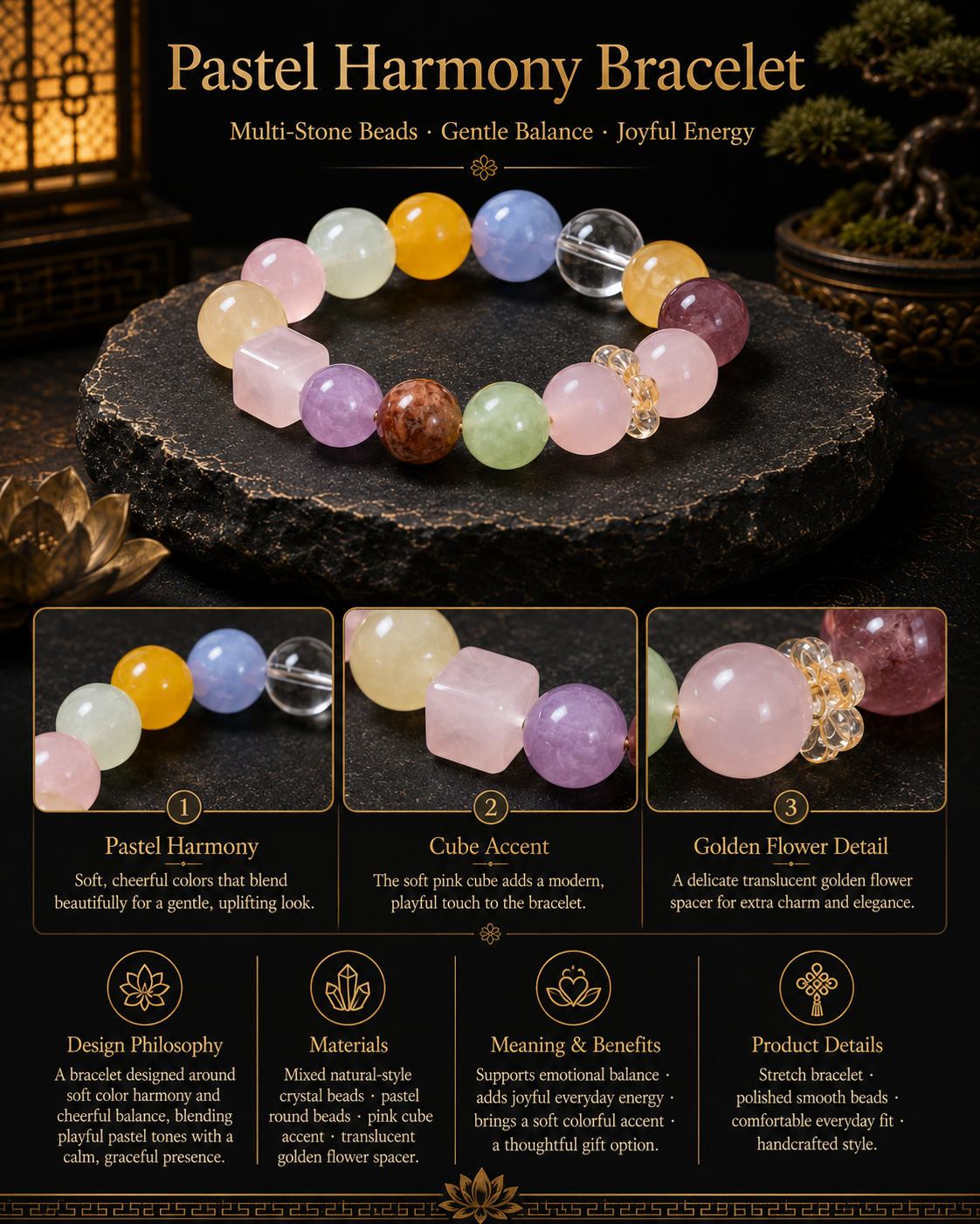 Pastel Harmony Bracelet