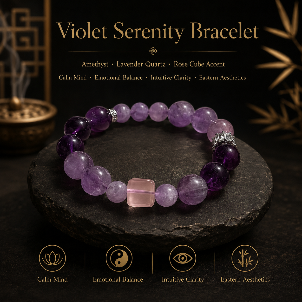 Violet Serenity Bracelet