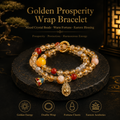 Golden Prosperity Wrap Bracelet