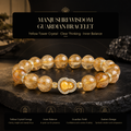 Golden Guardian Bracelet - Yellow Tower Crystal