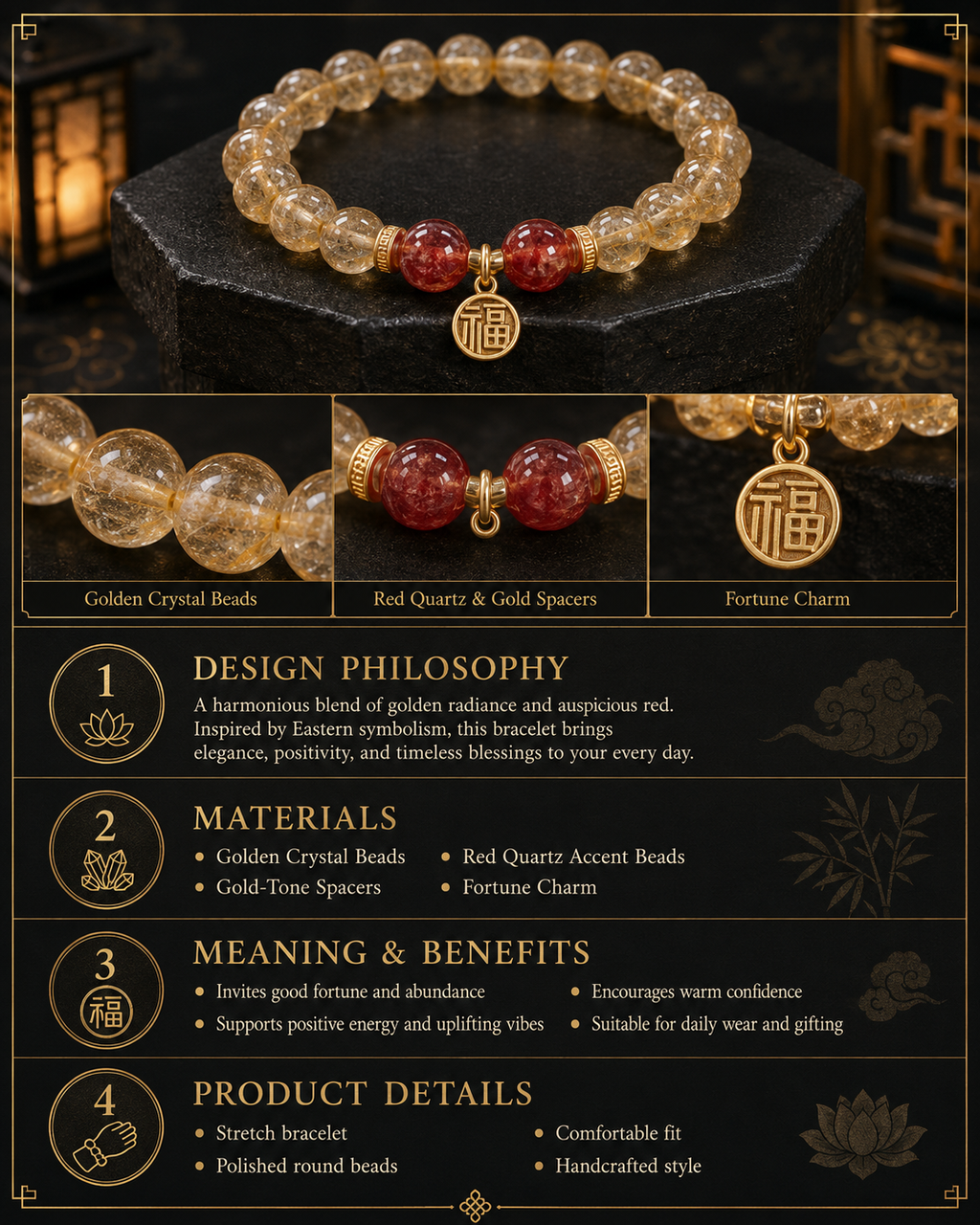 Golden Fortune Bracelet
